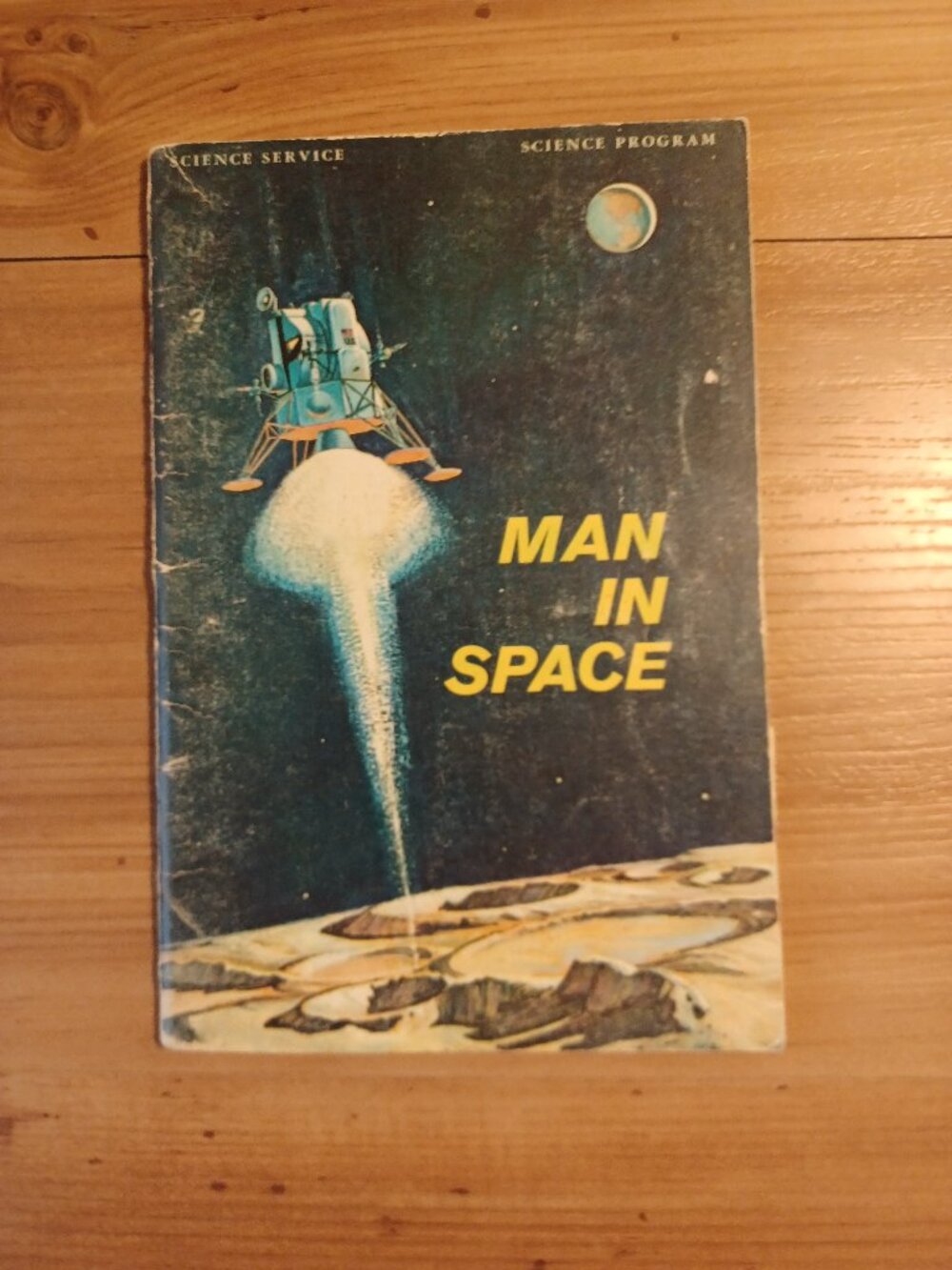 Man In Space Booklet & Marving L. Stone Book